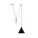 Roll & Hill - Shape Up Pendant Cone Black